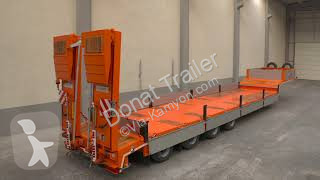 نصف مقطورة Donat 4 axle lowbed with aluminum...