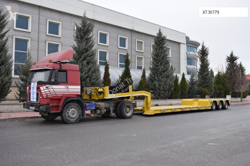 Oplegger Donat Front loading hydraulic lowbed