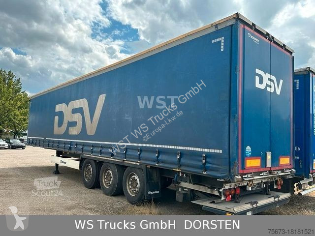 Semitrailer Krone 3 x SDP27 Profiliner Edscha...