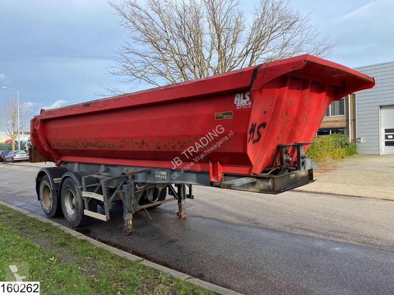 Semiremorca Louault kipper Steel chassis and...