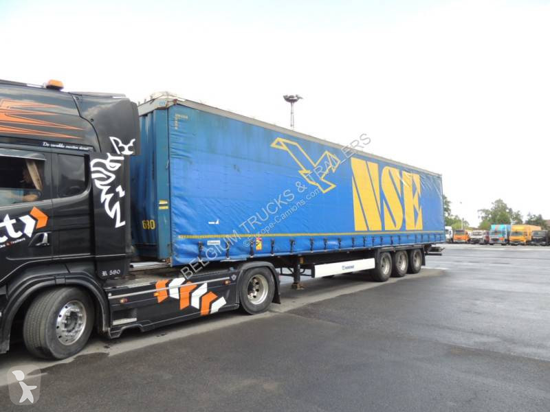 Semitrailer Krone damage