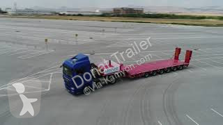 Semiremorca Donat 6 axle heavy duty lowbed...