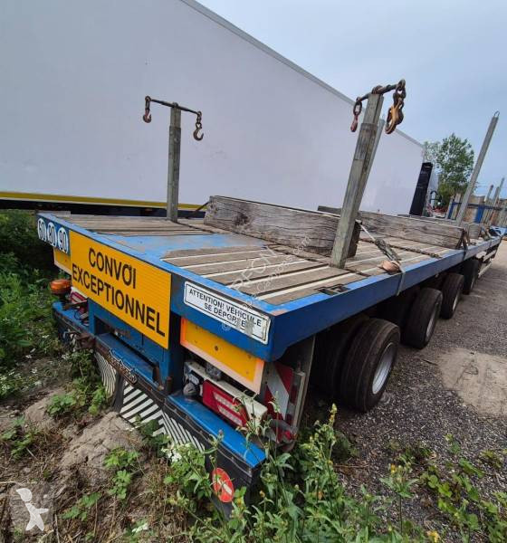 Semitrailer Nooteboom 4 essieux