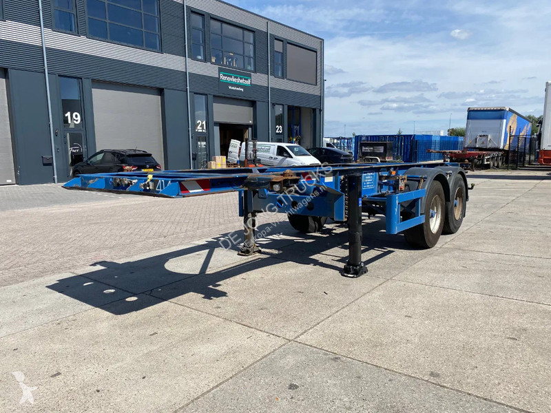 Semitrailer Turbo's Hoet 20 FT Container...