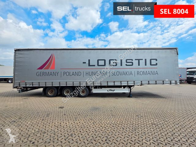 Semitrailer Fliegl SDS01 / Hubdach / EDSCHA /...