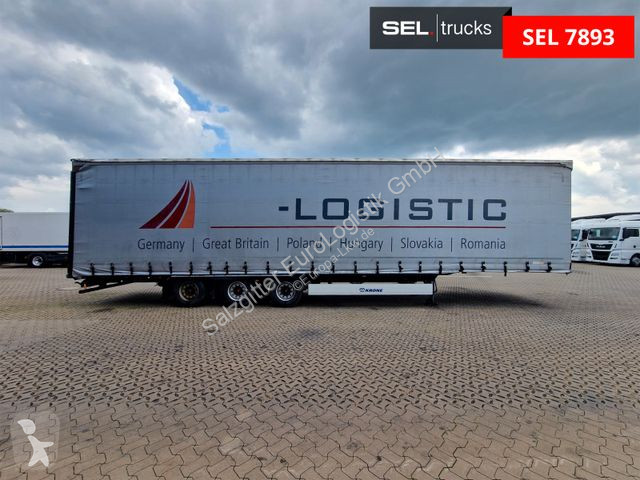 Semitrailer Krone / Hubdach / EDSCHA / Mega /...