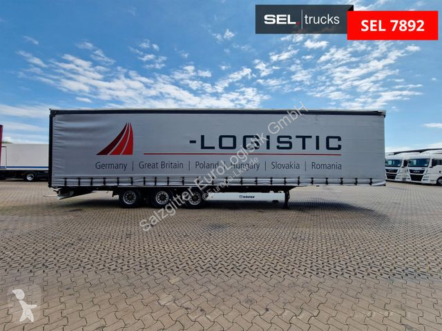 Semitrailer Krone / Hubdach / EDSCHA / Mega /...