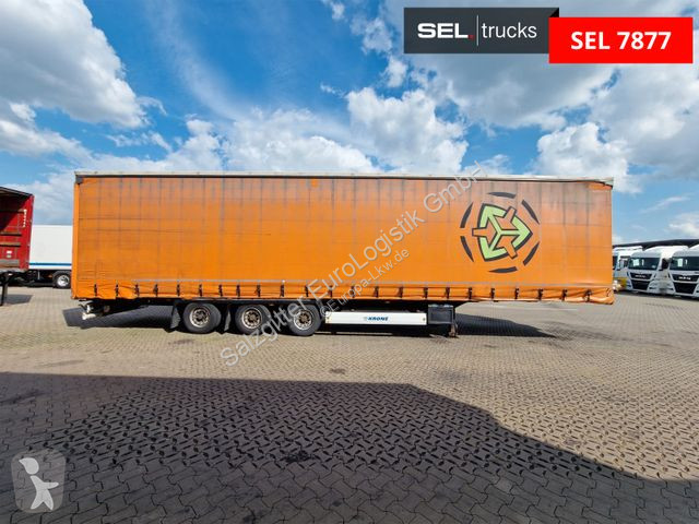 Semitrailer Krone / Hubdach / EDSCHA / Mega