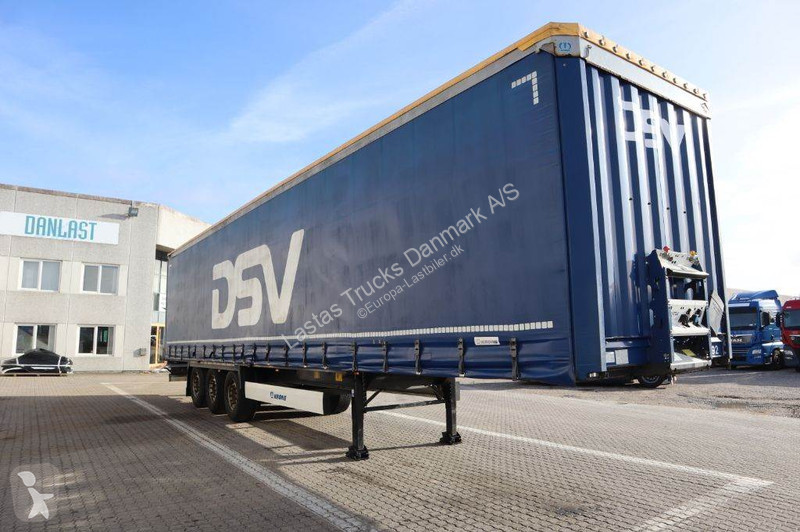 Sættevogn Krone 3 axle curtainside trailer