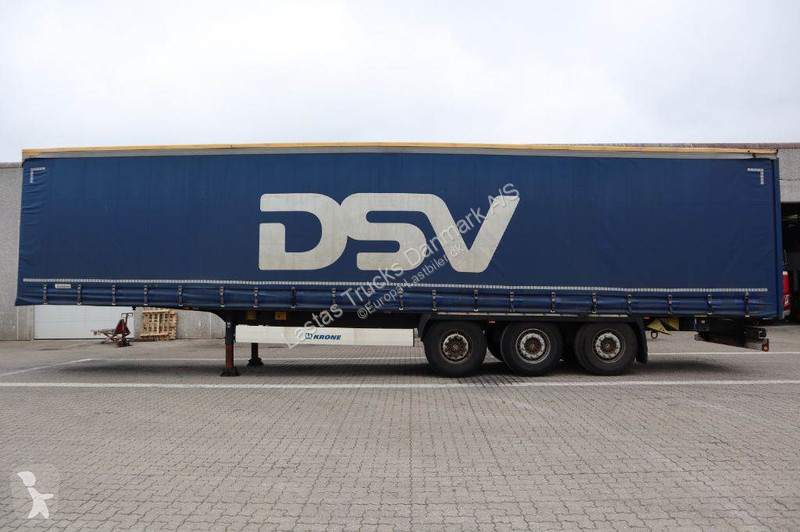 Sættevogn Krone 3 axle curtainside trailer