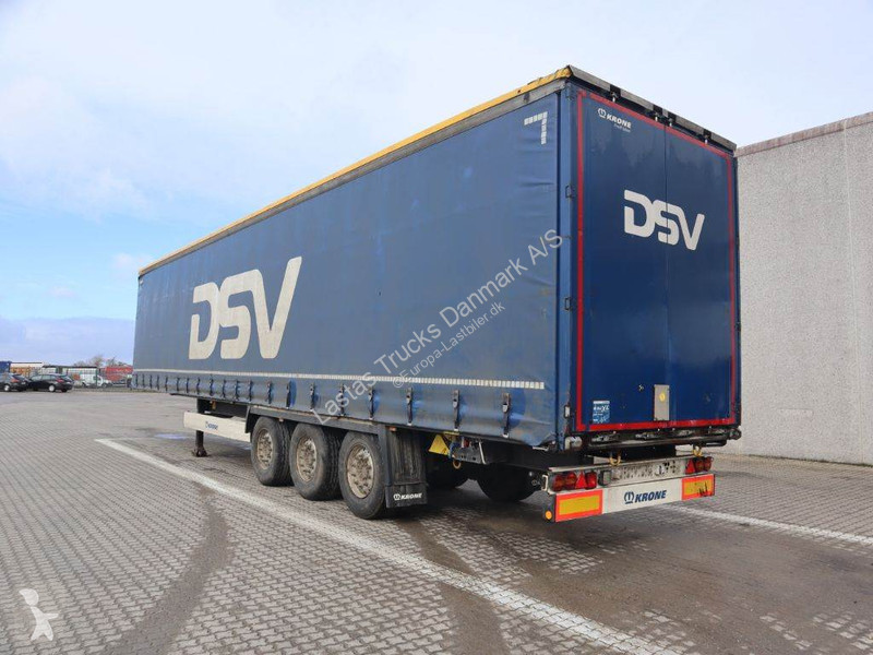 Sættevogn Krone 3 axle curtainside trailer