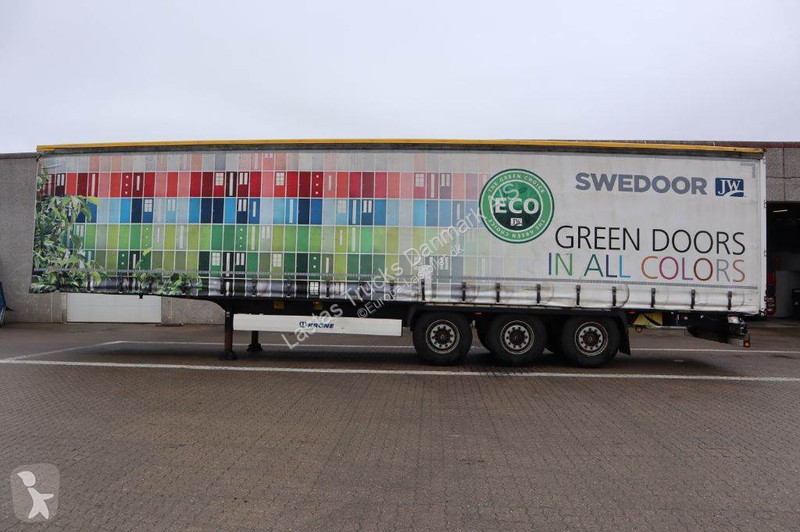Sættevogn Krone 3 axle curtainside trailer