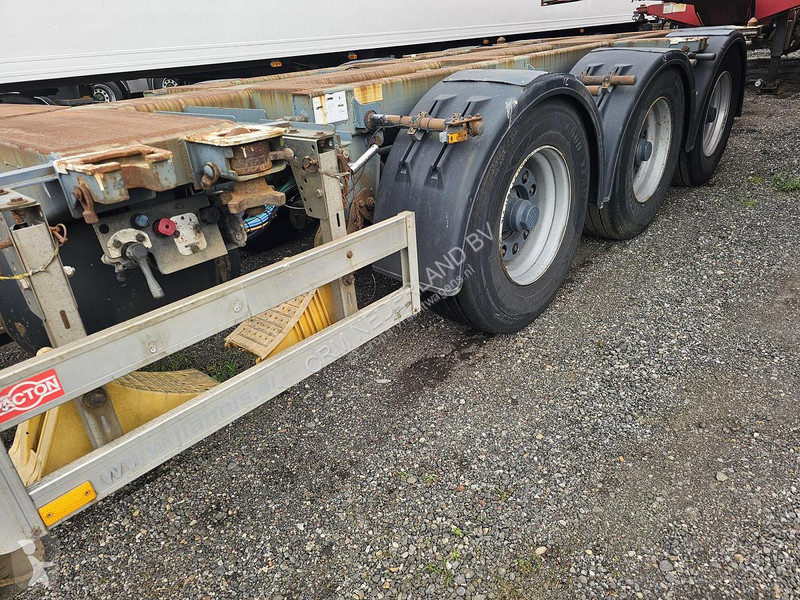 Semitrailer Pacton 3 AXLE MULTI YARD CHASSIS |...