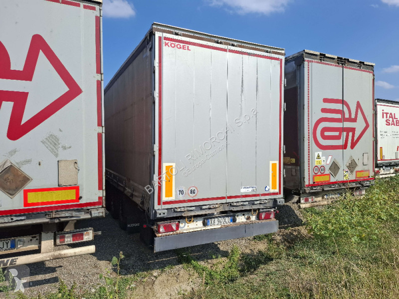 Semitrailer Kögel SEMIRIMORCHIO, CENTINATO...
