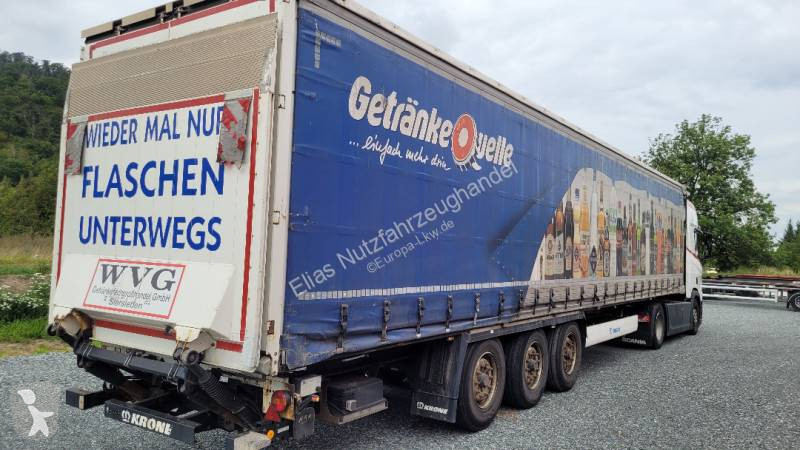 Semitrailer Krone SDP Getränke mit Ladebordwand