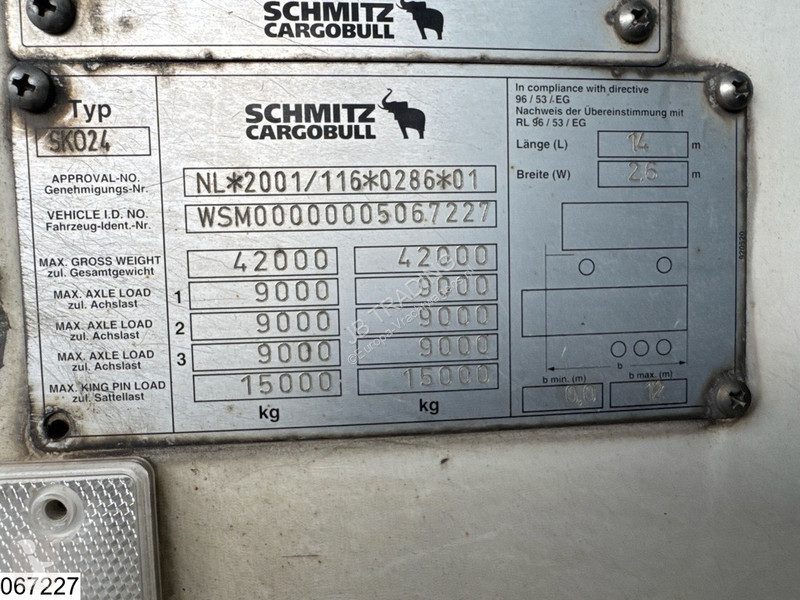 Semitrailer Schmitz Cargobull Koel vries...