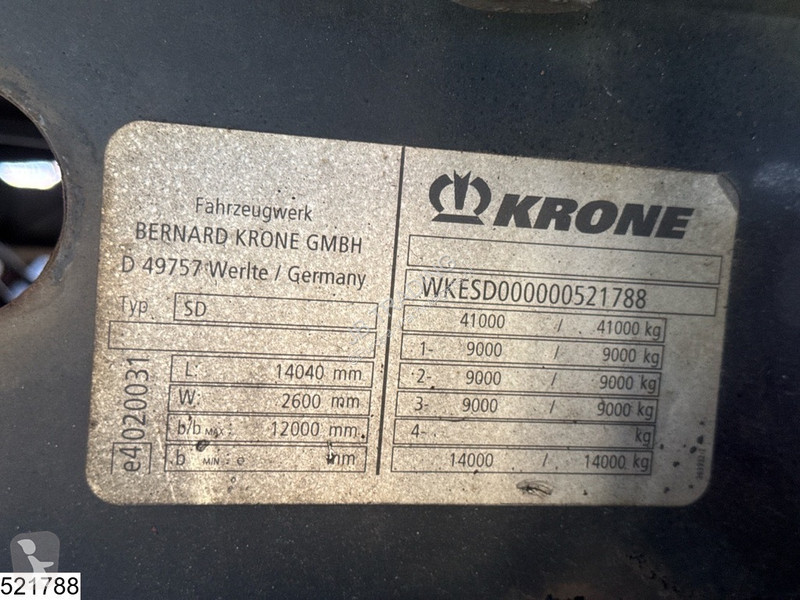 Oplegger Krone Koel vries Carrier Vector 1850