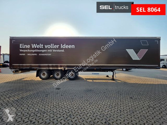 Semitrailer Krone SZ / EDSCHA / Liftachse