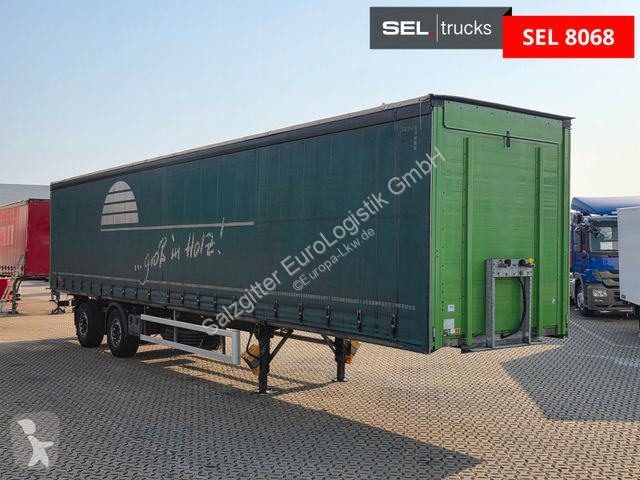 Semitrailer Ackermann PS-F18/13.6 EZG SPS /...