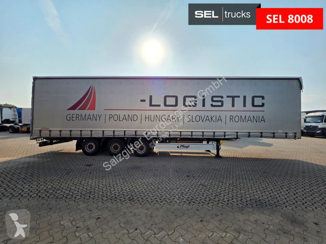 Semitrailer Fliegl SDS01 / Hubdach / EDSCHA /...