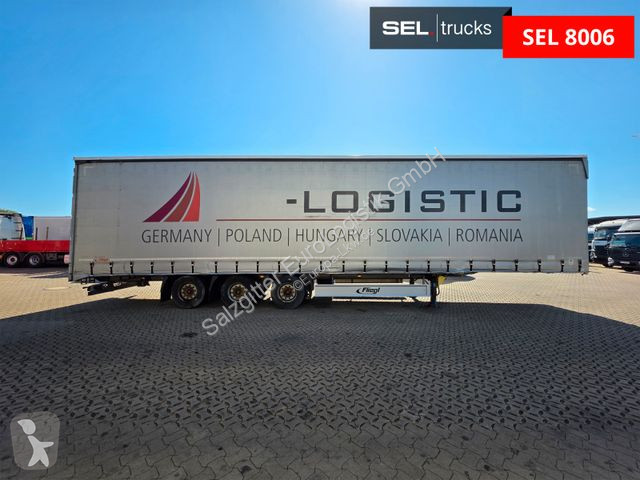 Semitrailer Fliegl SDS01 / Hubdach / EDSCHA /...