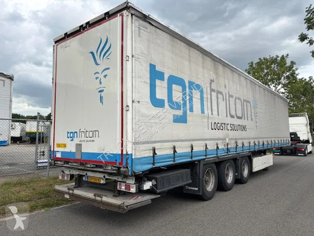 Semitrailer Krone curtainslider taillift...