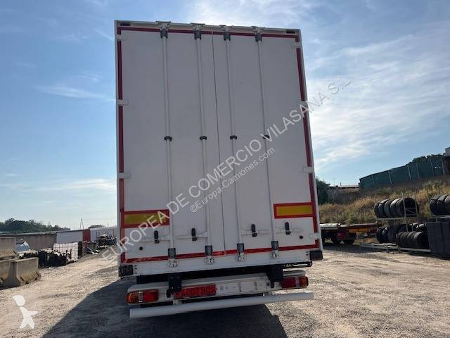 Semitrailer Krone furgon textil