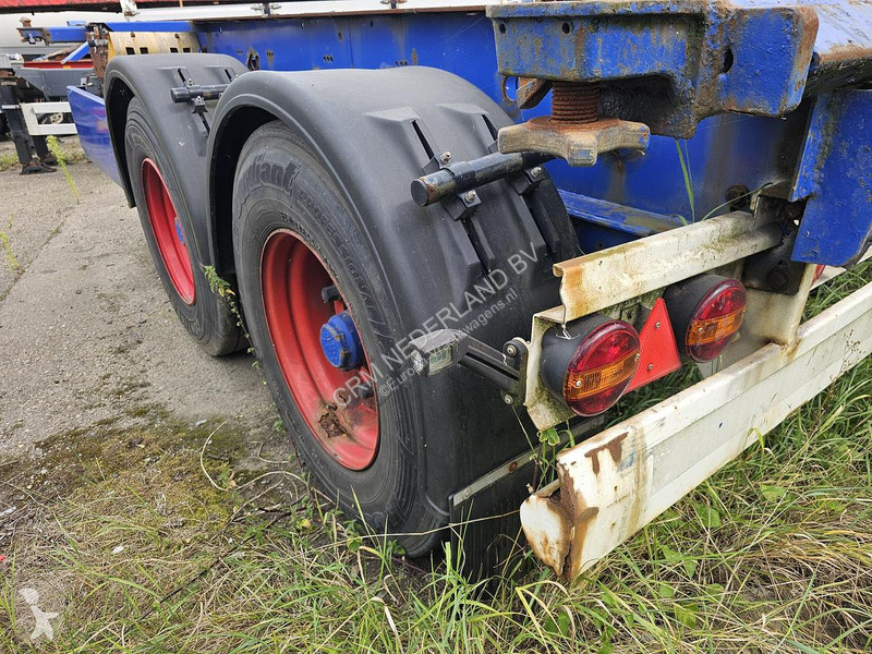 Semi remorque Krone SZ| 20 FOOT CHASSIS | BPW...
