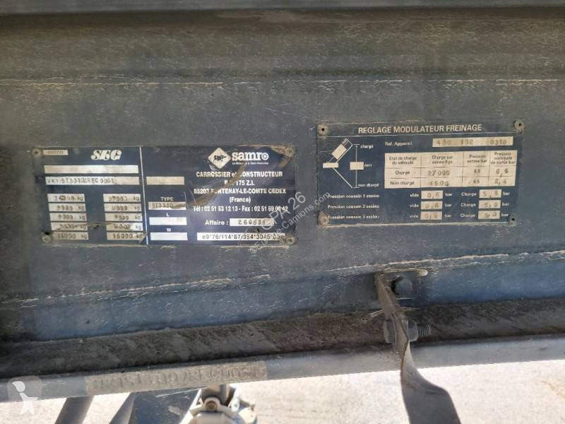 Semitrailer Samro ST3310