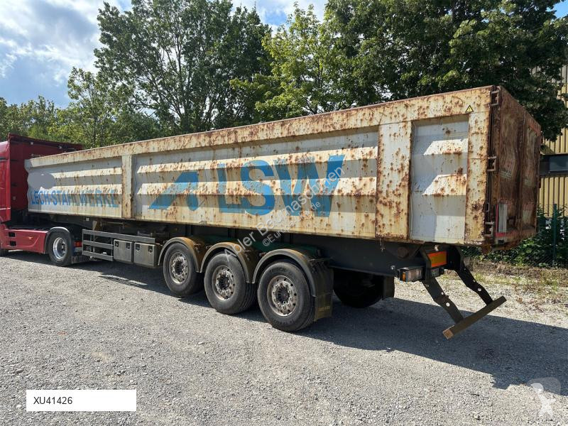 Oplegger Reisch RHKS-35/24SL Stahl Kippmulde...
