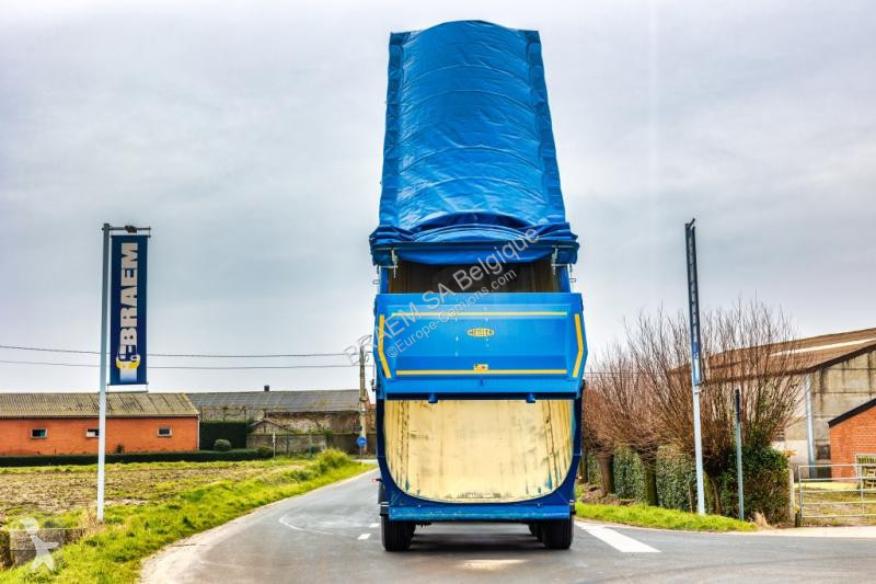 Semirimorchio Meiller  GEISOLEERD- 28M3-NIEUW !