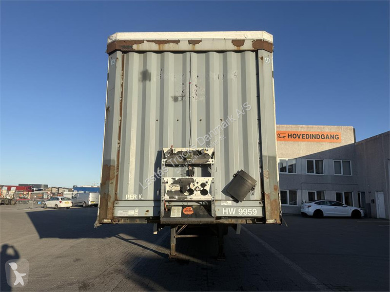نصف مقطورة Krone Curtainsider / Planenauflieger