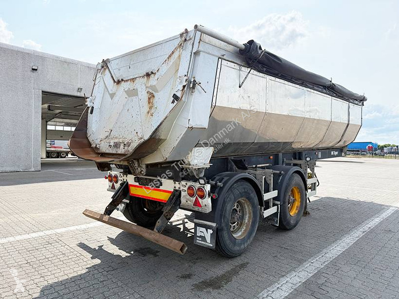 Sættevogn  City tipper / Alukastenmulde Kipper...