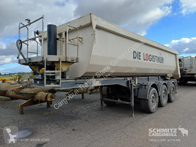 نصف مقطورة Langendorf Kipper Stahlrundmulde 24m³