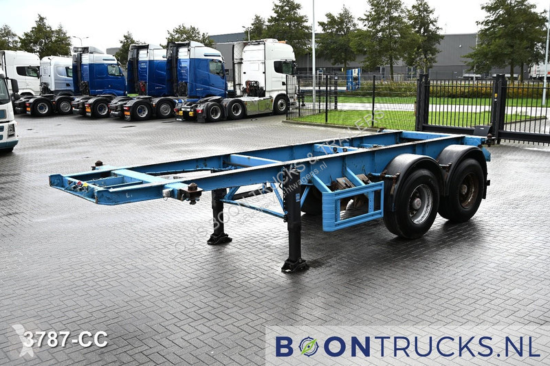 Semi remorque  CS 20/2 CHASSIS | 20ft * STEEL...