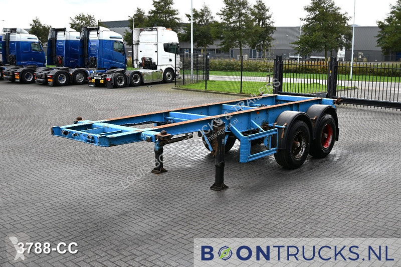 Oplegger  CS 20/2 CHASSIS | 20ft * STEEL...