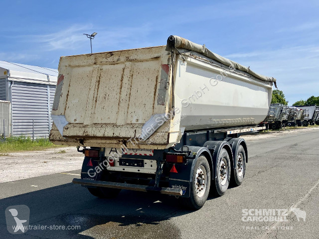 نصف مقطورة Langendorf Kipper Stahlrundmulde 24m³