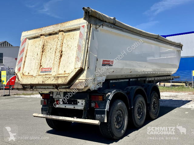 نصف مقطورة Langendorf Kipper Stahlrundmulde 24m³