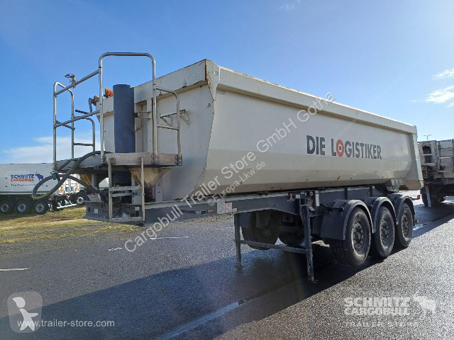 نصف مقطورة Langendorf Kipper Stahlrundmulde 24m³