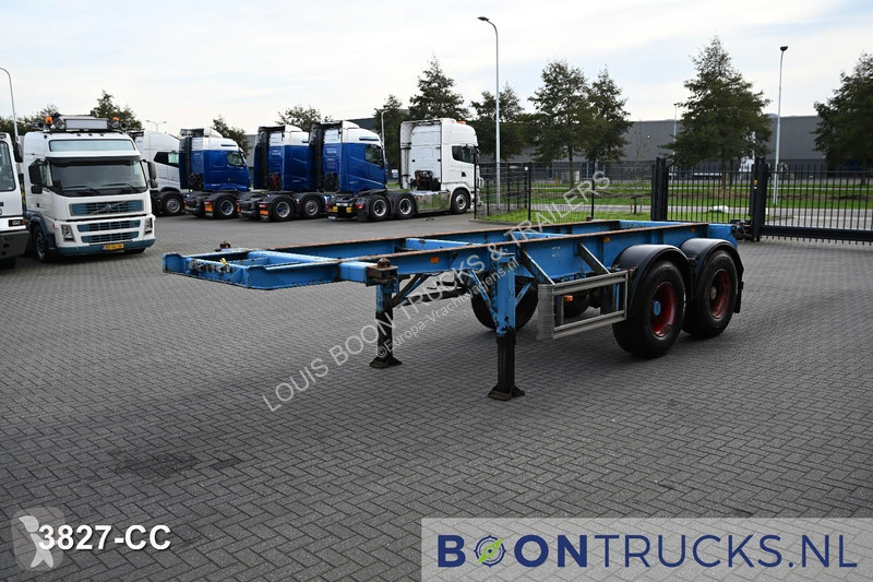 Semi remorque  CS 20/2 CHASSIS | 20ft * STEEL...