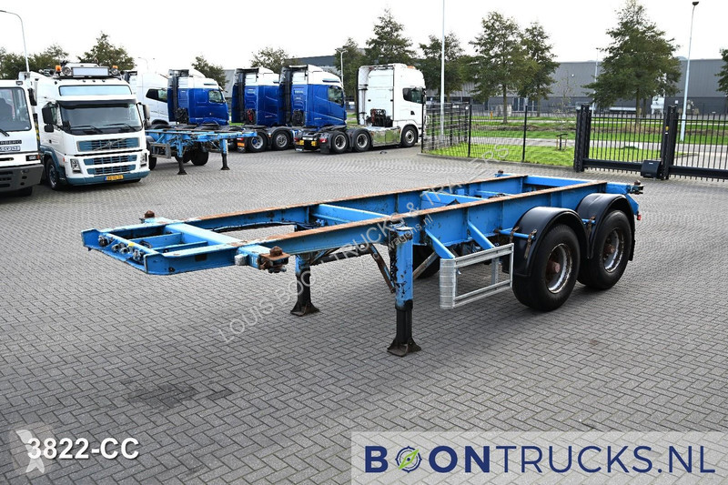 نصف مقطورة  CS 20/2 CHASSIS | 20ft * STEEL...