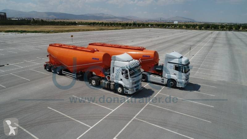 نصف مقطورة Donat Heavy Duty with Diesel Compressor