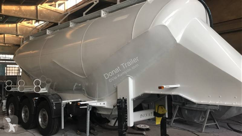 Semirimorchio Donat Aluminum Cement Dry Bulk Silo