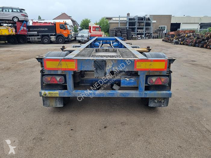 نصف مقطورة SDC 3 AXLE |  TANK CONTAINER CHASSIS...