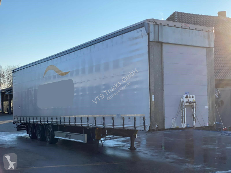 نصف مقطورة Fliegl SDS Mega mit Edscha &...