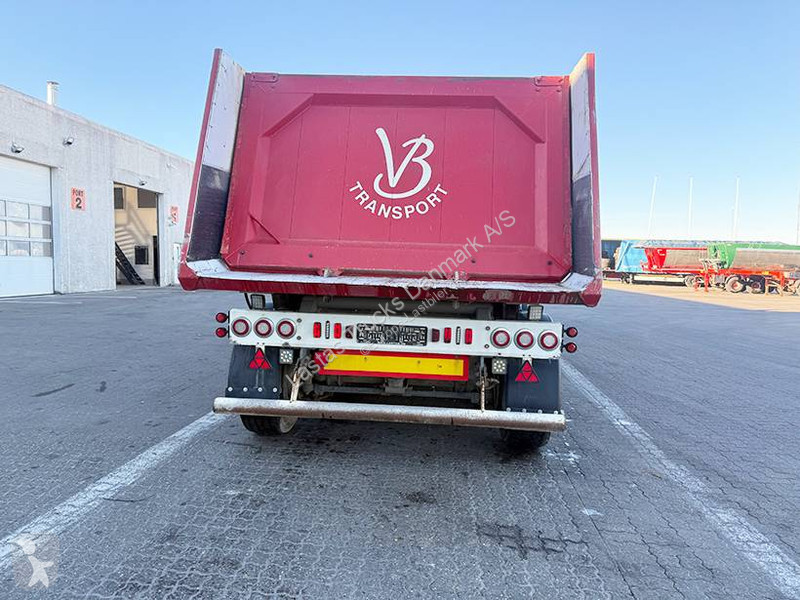 Semi remorque Kel-Berg Tipper / Alukastenmulde...