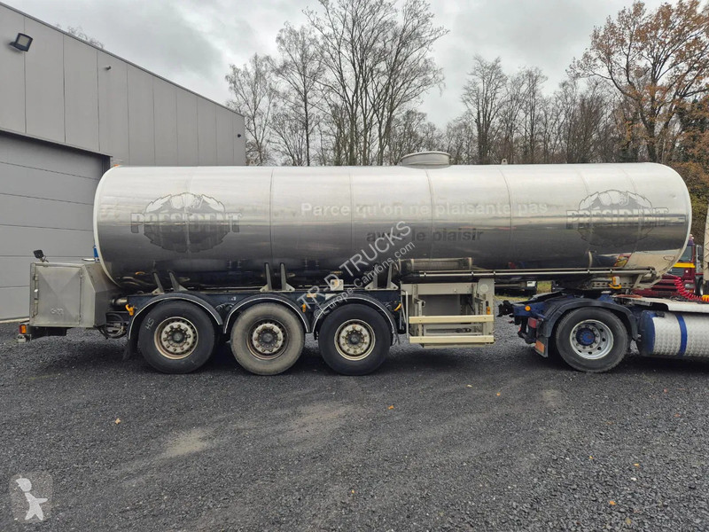 نصف مقطورة Magyar 29000L INSULATED INOX TANK -...