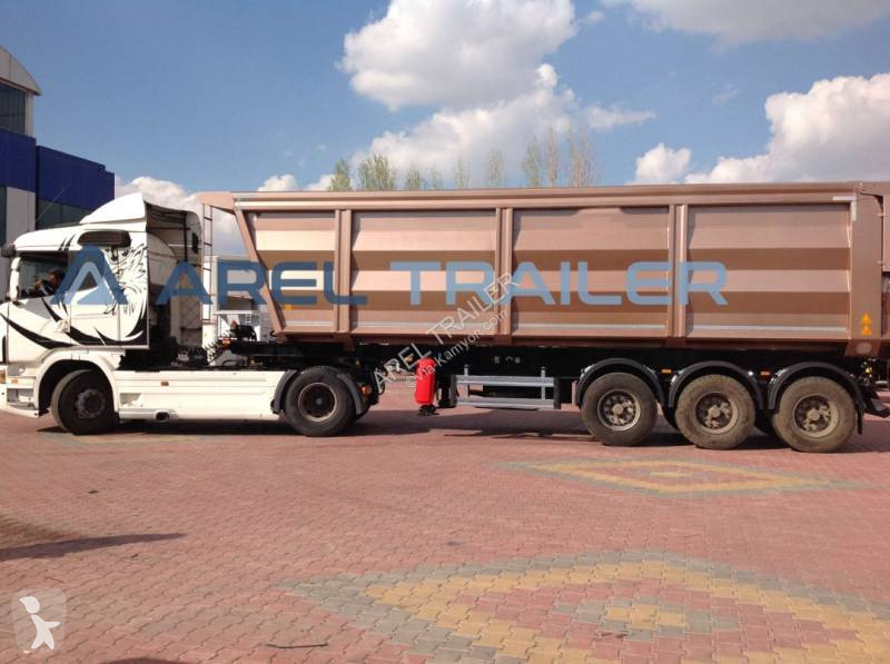 Sættevogn Arel Trailer 70 m3 SCRAP TIPPER TRAILER