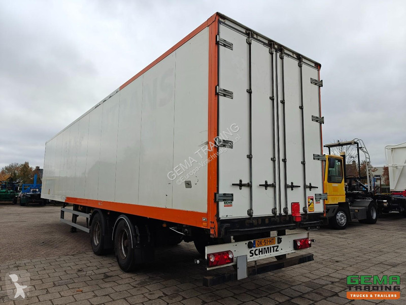 Semi remorque  TFS 18 2 Axles BPW - Enclosed...