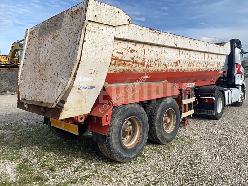 نصف مقطورة Robuste Kaiser S3302V Steel Trailer